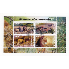 Бурунді 2011. Фауна світу. Лев.