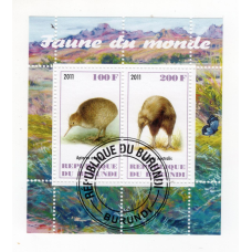 Бурунді 2011. Фауна світу. Apteryx owenii - Ківі