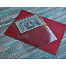 Лист для банкнот (бон) – 200*255 мм (Optima) C2 (на 2 бони)