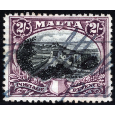 Мальта 1930 — 2 Sh - POSTAGE & REVENUE - Notabile