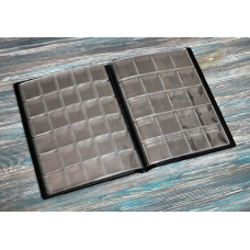 Альбом на монети 170х215 мм на 250 монет (міксований) комірка (28х30, 35х40)