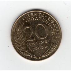 Франція 20 сантимів, 2000