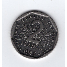 Франція 2 франка, 1983
