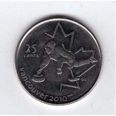Канада 25 центів, 2007 XXI Зимові Олімпійські ігри, Ванкувер 2010 - Керлінг