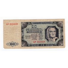 Польща (PRL) 1948, 20 злотих