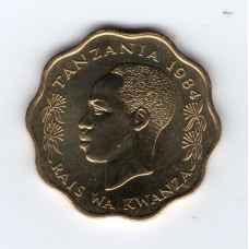 Танзанія 10 сенті, 1984
