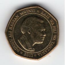 Танзанія 50 шилінгiв, 2012