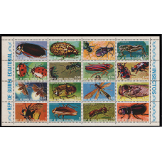 Екваторіальна Ґвінея. 1978. Insects - Комахи