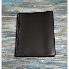 Лист для банкнот (бон) марок – 200*250 мм (Optima) 1S  (чорний - 2х сторонній)