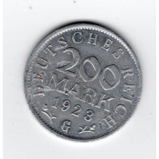 Німеччина (Веймарська республіка) 200 марок, 1923 (G)