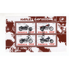 Руанда 2010, транспорт. мотоцикли. Harley Davidson