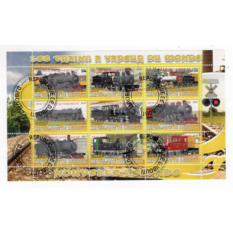Djibouti 2010 Транспорт. Локомотиви (2)
