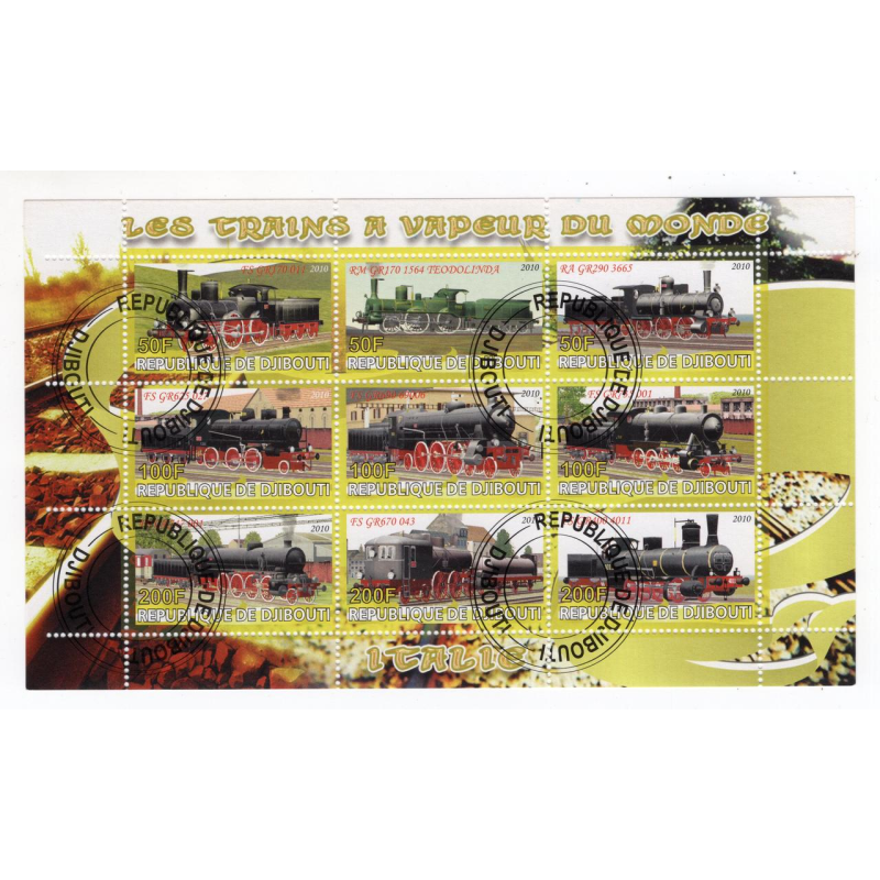 Djibouti 2010 Транспорт. Локомотиви (4)