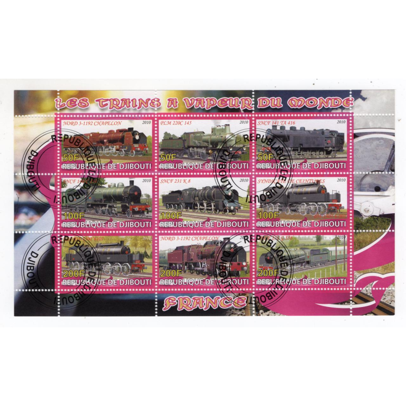 Djibouti 2010 Транспорт. Локомотиви (5)