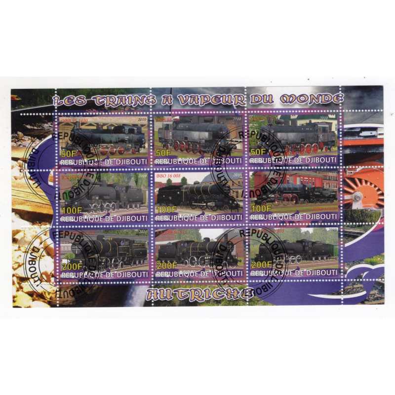 Djibouti 2010 Транспорт. Локомотиви (7)