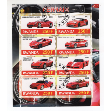 Руанда 2012, транспорт. автомобілі. Ferrari