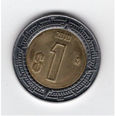 Мексика 1 песо, 2010