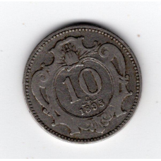 Австрія 10 гелерів, 1895