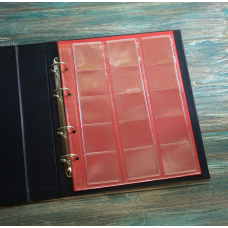 Альбом для монет Hobby Collection Classic + 5 листів Optima M15 (на 75 монет)