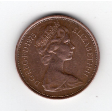 Велика Британія 2 нових пенса, 1975