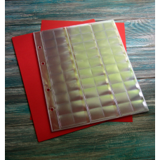 Лист на монети 200*250мм (Optima) 10х6 - M60 на монети до 19 mm (22х22 мм)