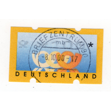 Німеччина 2000. Deutschland Automatenmarke Bund 3, 100 Pf, Stempel 08.10.2000