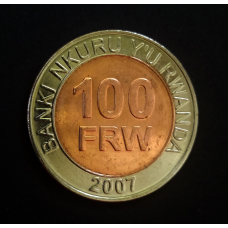 Руанда 100 франків, 2007