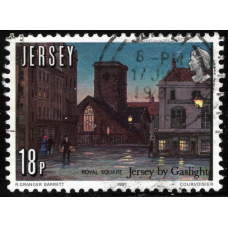 Джерсі. 18P 1981р. 150-річчя встановлення газових ліхтарів у Джерсі #253