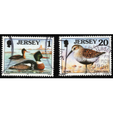 Джерсі. 1P+20Р 1997р. Птахи #759, 762