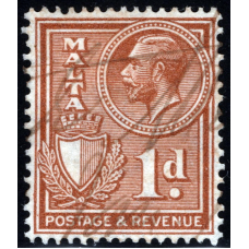 Мальта 1930 1P - POSTAGE & REVENUE  # 153