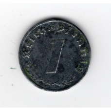 Німеччина - Третій рейх 1 рейхспфеніг, 1941 (A)