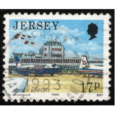 Джерсі. 1989р. 17P Джерсі аеропорт  # 466