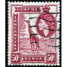 Кенія, Уганда, Танганьїка 1954 - 50с - Королева Єлизавета II  #68