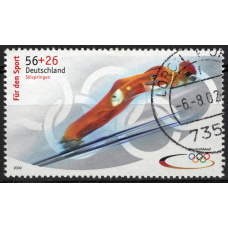 Німеччина 2002. 56+26(C)  Зимові Олімпійські ігри - Солт-Лейк-Сіті, США №2113