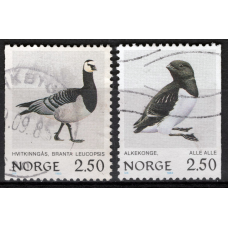 Норвегія 1983 - 2.50+2.50Kr - Птахи # 899-900