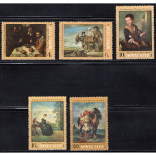 СРСР 1972 Іноземний живопис у радянських музеях # 3829-3933