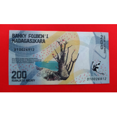 Мадагаскар 200 аріарі 2017 UNC