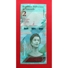 Венесуела 2 болівара 2018 UNC
