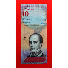 Венесуела 10 боліварів 2018 UNC