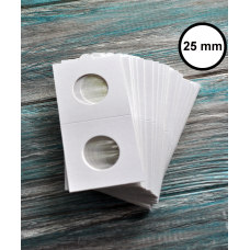 Холдер для монет самоклейкий, 25 мм