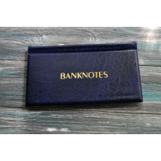 Альбом для банкнот / бон кишеньковий 195х110 (XL) - 20 листів