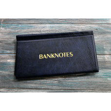 Альбом для банкнот / бон кишеньковий 195х110 (XL) - 20 листів