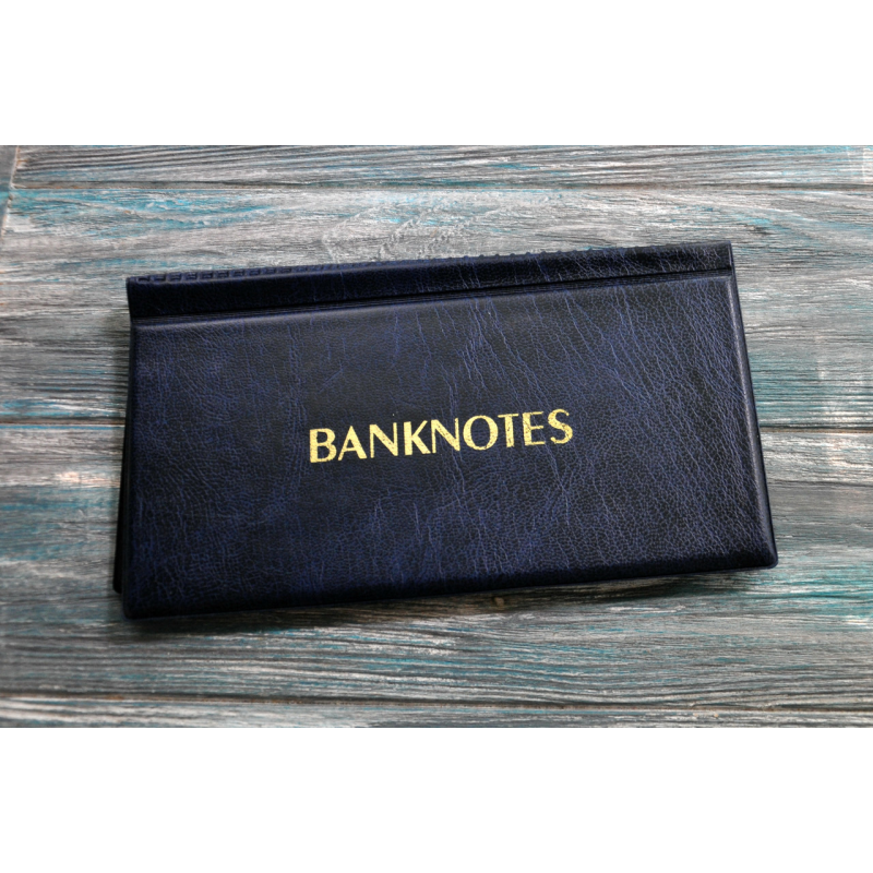 Альбом для банкнот / бон кишеньковий 195х110 (XL) - 20 листів