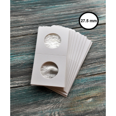 Холдер для монет самоклейкий, 27,5 мм