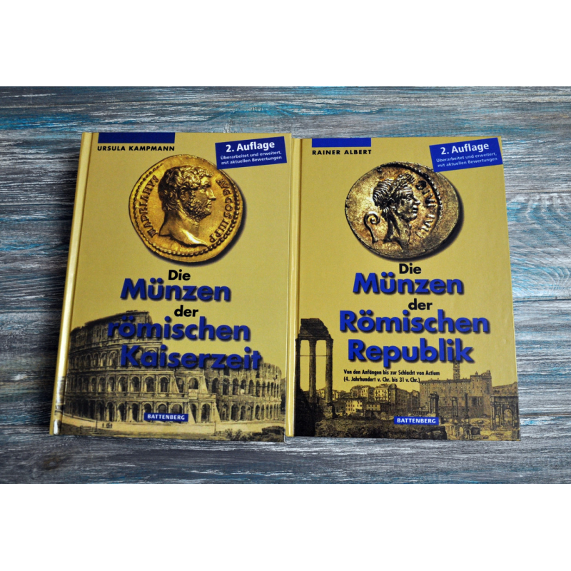 Каталог. Монети римської імперії. Ursula Kampmann 2011 / Монети римської республіки.  Rainer Albert. 2011