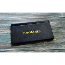 Альбом для банкнот / бон кишеньковий 195х110 (XL) - 20 листів  Комірка 85х180 мм