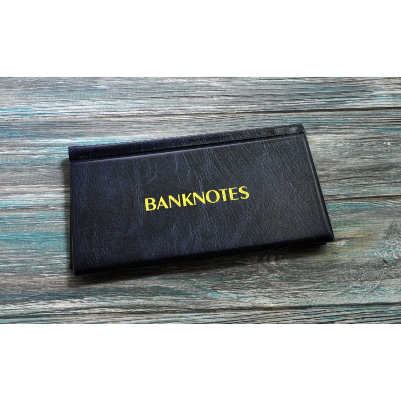 Альбом для банкнот / бон кишеньковий 195х110 (XL) - 20 листів Комірка 85х180 мм Альбом для банкнот / бон кишеньковий 195х110 (XL) - 20 листів Комірка 85х180 мм