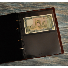 Альбом Hobby Collection Optima VIP для банкнот / бон + 10 листів (1С, 2С, 3С, 4С)