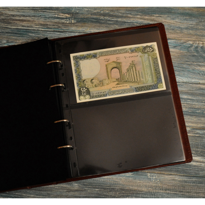 Альбом Hobby Collection Optima VIP для банкнот / бон + 10 листів (1С, 2С, 3С, 4С) Альбом Hobby Collection Optima VIP для банкнот / бон + 10 листів (1С, 2С, 3С, 4С)