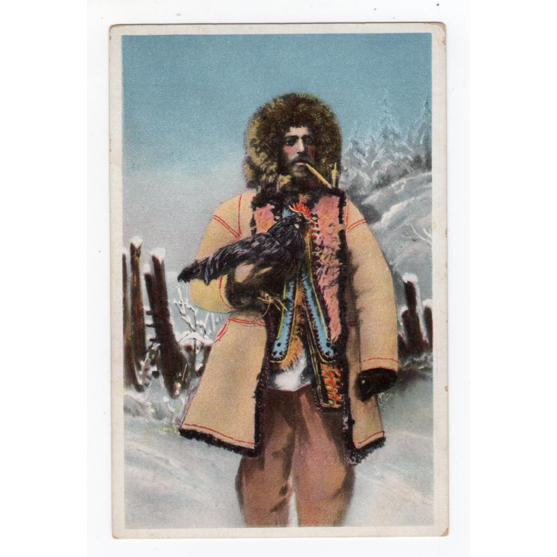 Листівка. Гуцул. фот. Дуткевич 1913 SMP Nr.102-1